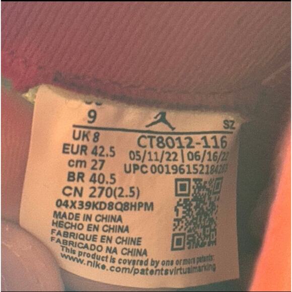 Size 9 - Nike Air Jordan 11 Retro Cherry Men's Shoes Ships Now - Picture 7 of 10